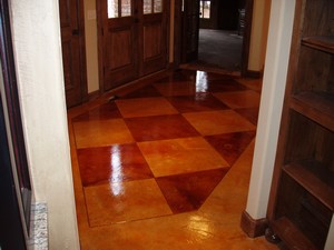 Acid Stained Concrete